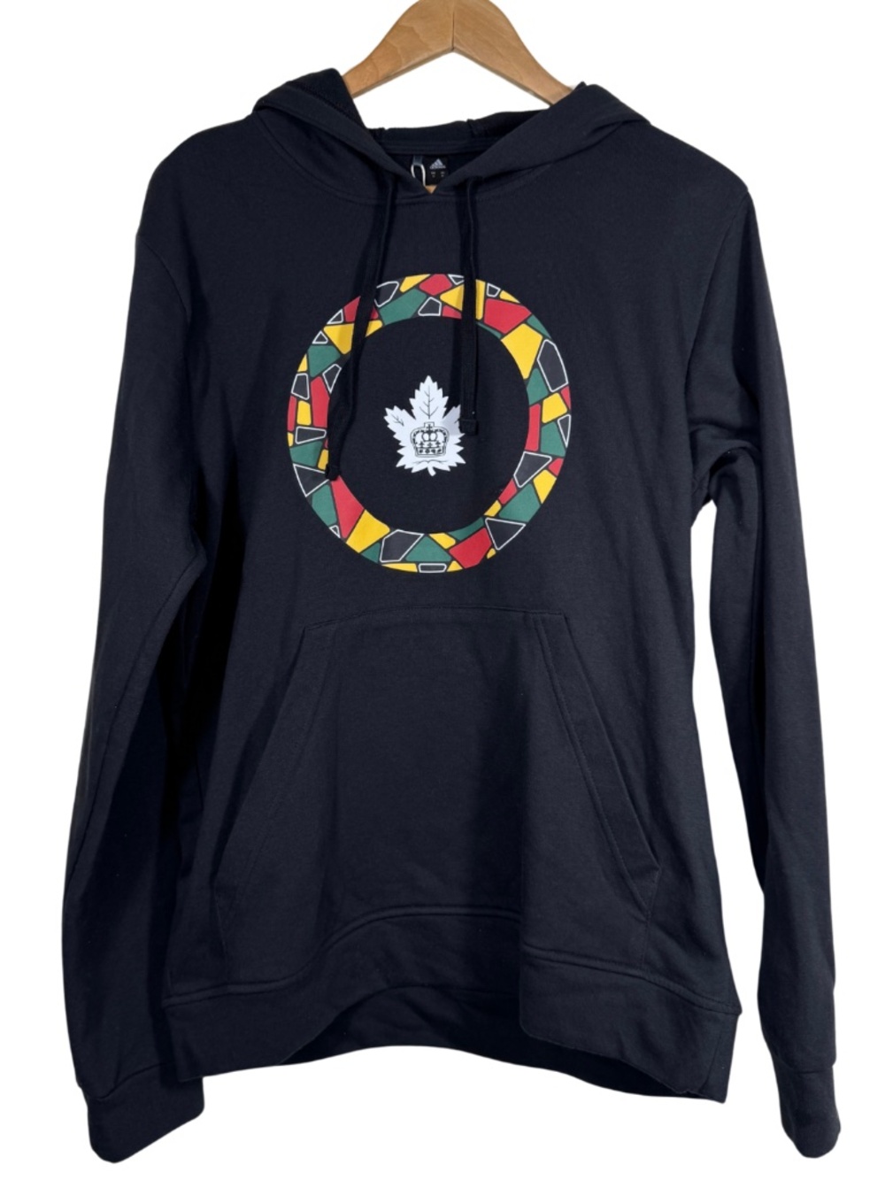 Adidas Too Black Guys Black Excellence Hoodie Men’s M NWT Toronto